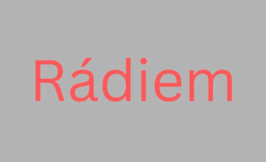 Rádiem